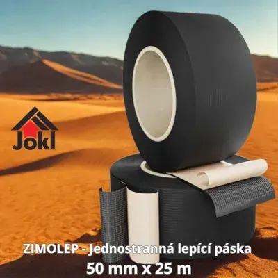ZIMOLEP - Jednostranná lepící páska 50 mm x 25 m. Jokl, vše pro střechu